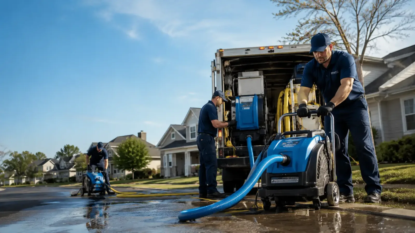 Flood Damage Cleanup in La Canada Flintridge, CA